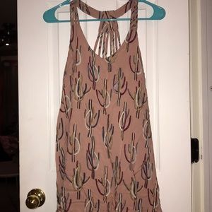 Pink Cactus Mini Dress